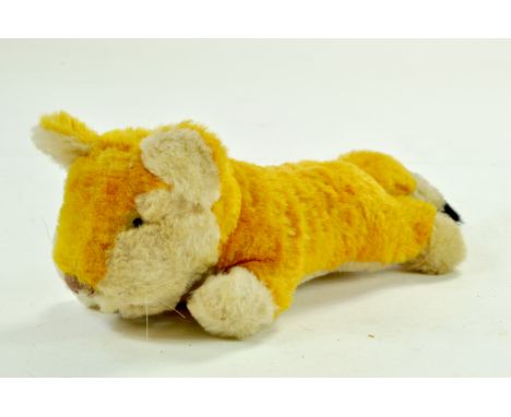 Plush Lion / Tiger. Generally Good. Note: We are always happy to provide additional images for any lot listed in addition to 