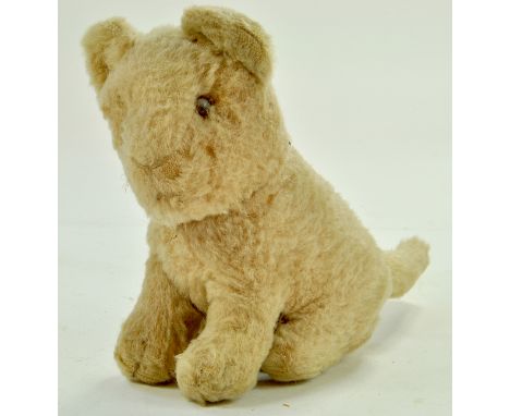 Unusual vintage Lion Cub with swivel head sits 20cm tall. Generally good. Note: We are always happy to provide additional ima