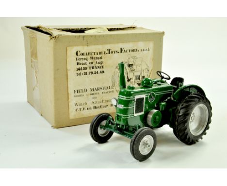 CTF 1/16 Farm Issue comprising Field Marshall Series 3 Diesel Tractor with Rear Winch. Superb model, very heavy but generally