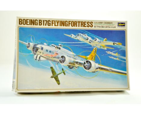 Hasegawa 1/72 Plastic Model Aircraft Kit comprising Boeing B-17 Flying Fortress. Complete. Note: We are always happy to provi