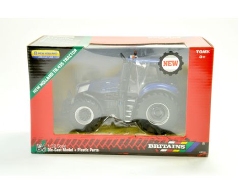 Britains 1/32 Farm Issue comprising New Holland T8.435 Blue Power Tractor. Excellent and secured in box.  Note: We are always