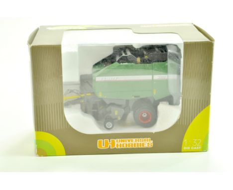 Universal Hobbies 1/32 Farm issue comprising Fendt 2900 Baler. Appears excellent with original box.  &nbsp;Note: We are alway