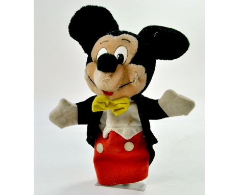 Rather nice Disney Mickey Mouse Hand Puppet no great age and needs a clean.  Note: We are always happy to provide additional 