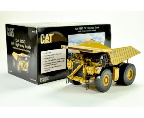 Norscot 1/50 diecast construction issue comprising CAT 794D Off Highway Truck. Appears excellent with box. &nbsp;Note: We are