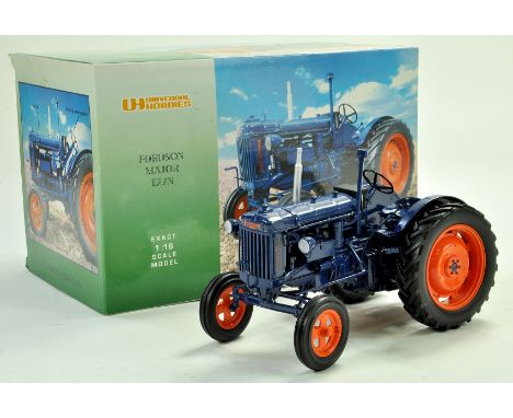 Universal Hobbies 1/16 farm issue comprising Fordson Major E27N Tractor. Appears to have not been previously removed from box