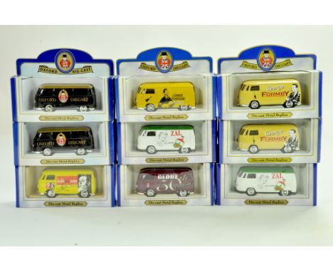 Oxford Diecast VW Promotional Van, Limited Edition Series, comprising various issues. Excellent in Boxes. Note: We are always