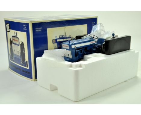 Universal Hobbies 1/16 farm issue comprising Doe Special Ford 5000 Tractor. Appears very good to excellent in box. Note: We a