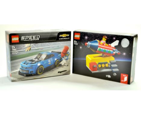 Lego Speed Champions No. 75891 Chevrolet Camaro plus Lego Ideas No. 40335 Rocket Ride. Both Unopened.  Note: We are always ha