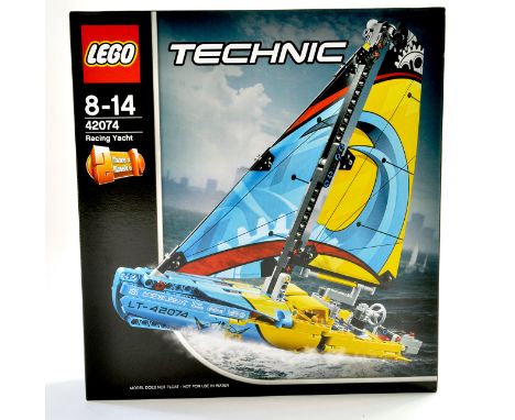 Lego Technic No. 42074 Racing Yacht. Unopened.  Note: We are always happy to provide additional images for any lot listed in 