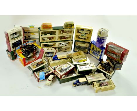 A group of mostly promotional diecast from lledo Days Gone including Corgi Chitty Chitty Bang Bang. Mostly Boxed. Note: We ar