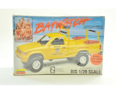 Lindberg 1/48 Plastic Model Kit comprising Baywatch Truck. Ex Trade Stock, verified complete. Note: We are always happy to pr