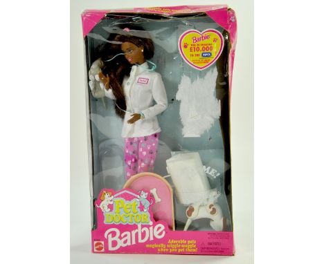 Barbie Issue 1996 Barbie Pet Doctor Brunette 15302. Excellent in Box. Never Removed. Note: We are always happy to provide add