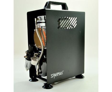 Sparmax Professional Mini Piston Airbrush Compressor TC-610H (2.5 litre) - Appears unused.  Note: We are always happy to prov