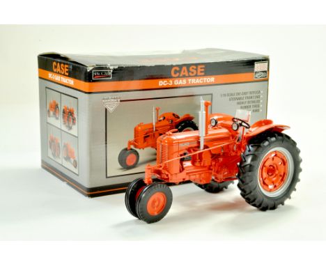 Spec Cast 1/16 Farm issue comprising Case DC-3 Gas Tractor. Appears excellent with box.  &nbsp;Note: We are always happy to p