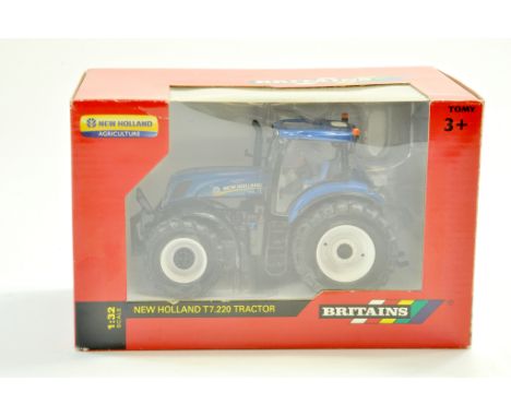 Britains 1/32 Farm Issue comprising New Holland T7.220 Tractor. Excellent and secured in box.  Note: We are always happy to p