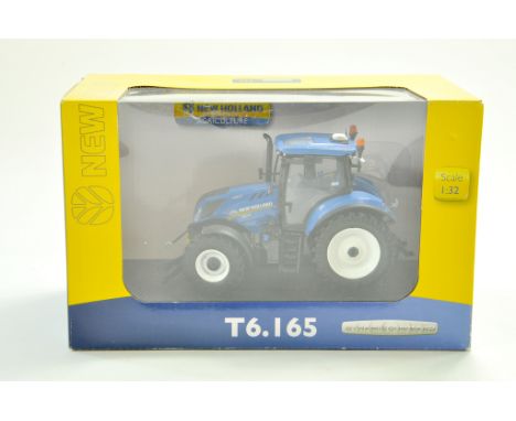Universal Hobbies 1/32 Farm issue comprising New Holland T6.165 Tractor. Excellent and secured in box. Note: We are always ha
