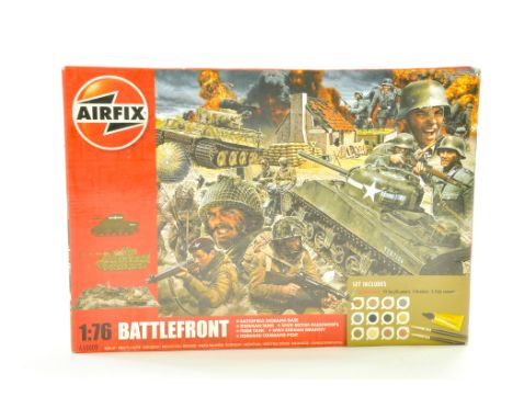 Airfix 1/76 Plastic Model Kit comprising Battlefront Diorama Set, contains multiple kits. Ex Trade Stock, verified complete. 