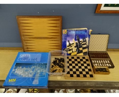 Chess sets (not sure if all are complete)&nbsp;