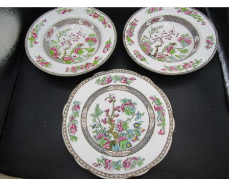 Copeland Spode Indian Tree 2 bowls and plate&nbsp;