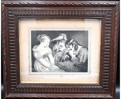 Meyer (Henry 1782-1847). two framed and glazed stipple engravings print by A. E Chalon Esq. RA&nbsp; depicting a match betwee