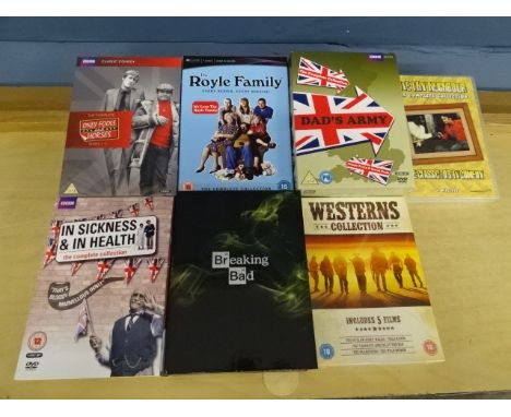 DVD boxsets to include Only Fools and Horses, Breaking Bad and Dad's Army etc&nbsp;