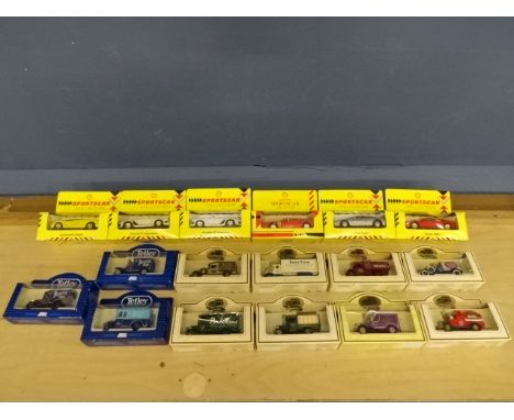 17 Boxed diecast vehicles to include vintage Shell Sportscar Collection etc&nbsp;
