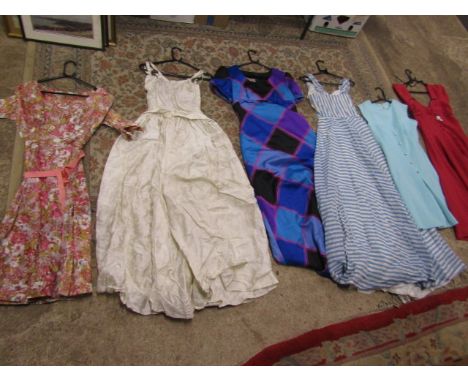 6 vintage dresses