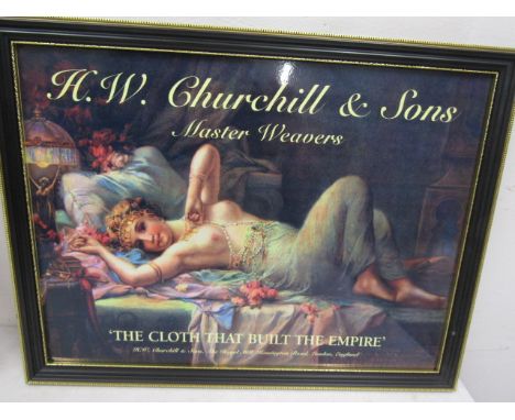 Churchill &amp; Sons print 43x23cm
