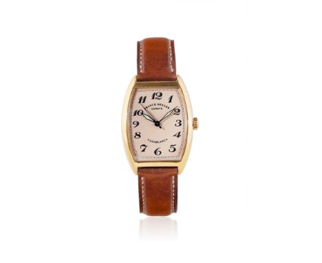 Franck Muller, Casablanca, réf. 2852, montre en or rose 750Mouvement: cal. 2800, automatiqueBoîtier: n°34, larg. 31 mmBracele