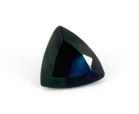 An unmounted 1.79ct trillion cut Ethiopian opal, 11 x 9.5 x 6.5mm.