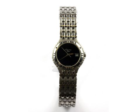 A lady's Christian Dior wrist watch.