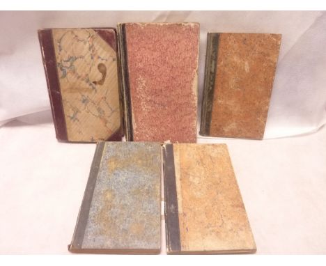 WELSH REV. DR. WILLIAM, of Mossfennan.  Notebook of Sermons. Thick 8vo manuscript vol. 1835/1836. Welsh (1820-1892) became fi
