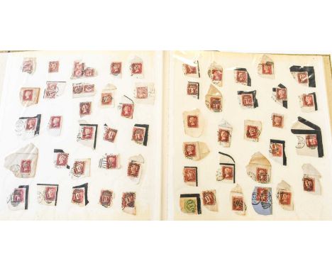 One of our more unusual lots, a photograph album with photo of Sir Rowland Hill, a clerk's leather wallet with pouches gilt s
