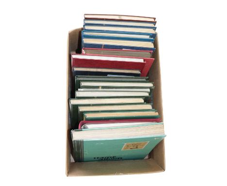 20th century collection/accumulation in album and 18 stockbooks filling a carton, much organised parallel mint/NH and used, g