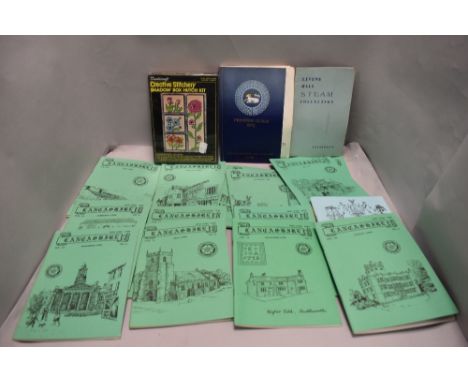 A selection of vintage Lancashire paper back news letters dates around 1989-90