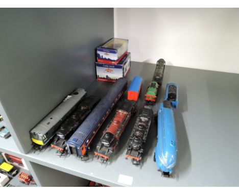 A collection of 00 gauge including Hornby 2-6-4 Tank Locomotives 42308 &amp; LMS 2301, Diesel Locomotive D5206, Bachmann 2-6-
