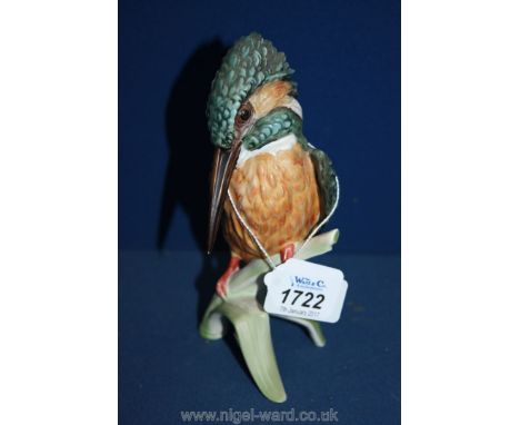 A Goebel figure of a Kingfisher, model no. CV128, 6 3/4'' tall.