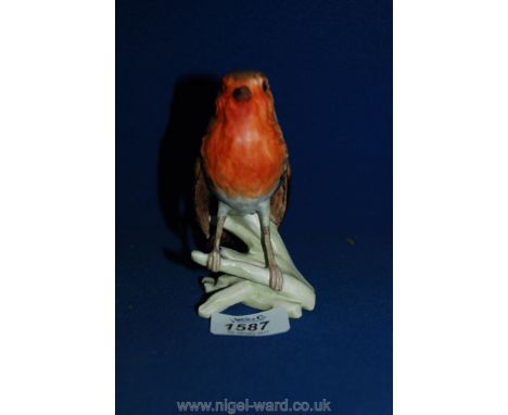 A Goebel figure of a Robin, 5'' tall.
