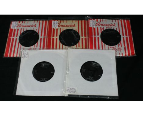 THE WHO - Collection of 5 x 7" in archive condition to include My Generation (05944) Brunswick, Anyway Anyhow Anywhere (05935