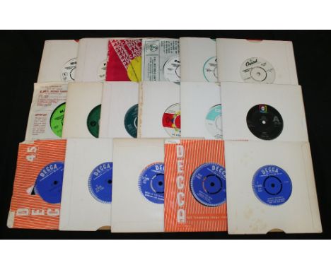 60s DEMO'S - Great collection of 17 x 7" singles, to include numerous demos on the Decca, Capitol, Mercury, M.G.M, Parlophone