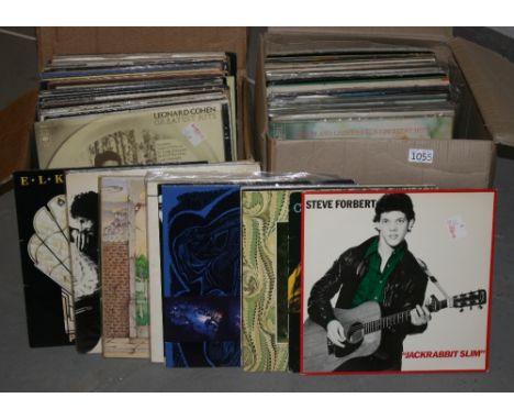 ROCK & POP - Large collection of 134 albums with artists to include Peter Gabriel, Tom Petty, Bonzo Dog Band, Bob Dylan, U2, 