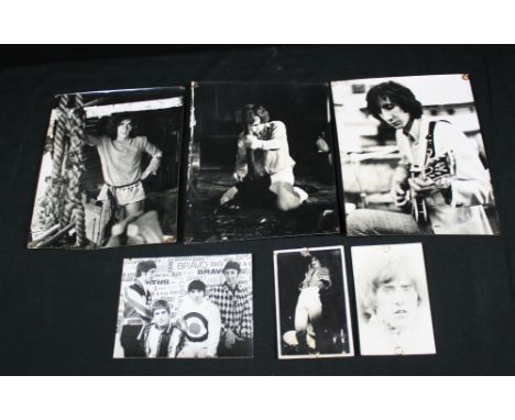 THE WHO - set of 6 x various b/w photographs of the Band from a collection owned by Tony Haslam the legendary Roadie for The 