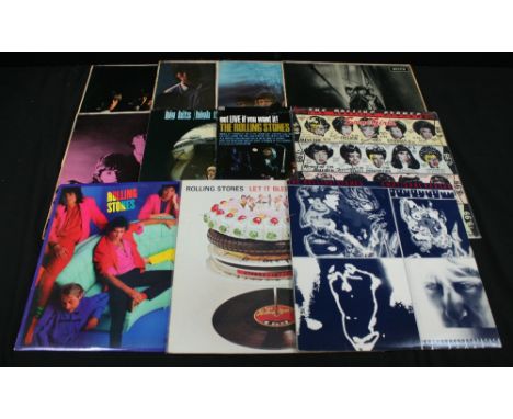 THE ROLLING STONES - Collection of 11  mainly original UK albums with titles to include The Rolling Stones, The Rolling Stone