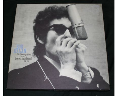 BOB DYLAN - The Bootleg Series Volumes 1-3 (Rare & Unreleased) 1961-1991 (468086 1) 5 x LP Box Set with booklet.  Condition o