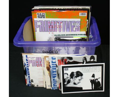 THE PRIMITIVES - Large collection of 18 x 12", 24 x 7", 5 x CD singles, 3 x CD albums, 1 x 10", 7 x cassettes and a hand sign