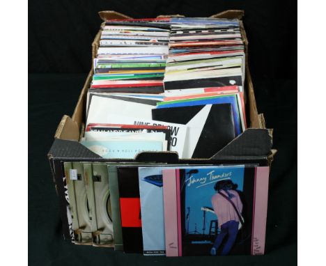 ROCK, PUNK & NEW WAVE - Great collection of approximately 200 x 7" singles (some demos/promos) to include artists such as Fly