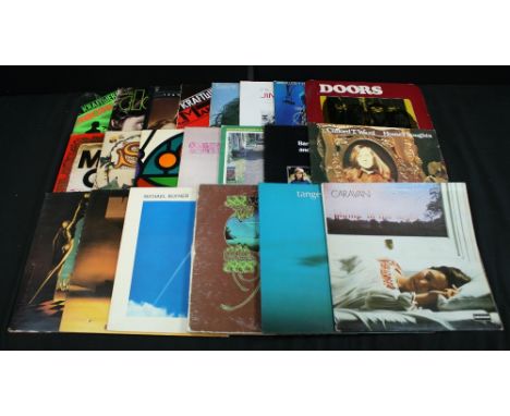PSYCH/PROG/KRAUTROCK - Collection of 20 x LPs and 1 x 12" Single to include Kraftwerk x 3 (inc. Neon Lights illuminous vinyl)