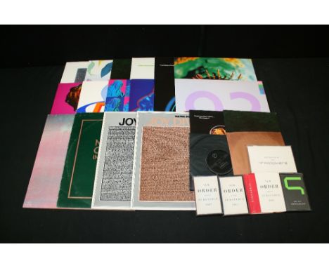JOY DIVISION/NEW ORDER/MANCHESTER - Collection of 16 x 12" singles, 4 x 7" singles, 2 x cassettes and 1 x CD single. All orig