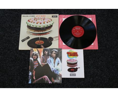 ROLLING STONES - Let It Bleed (LK 5025) a superb & original UK mono pressing on the unboxed Decca label with unused poster, r