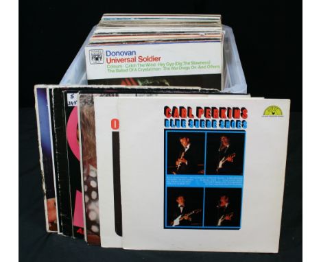 FOLK, COUNTRY ROCK AND COUNTRY - Collection of approximately 65 x LPs to include the likes of CSNY, The Byrds, Creedence Clea